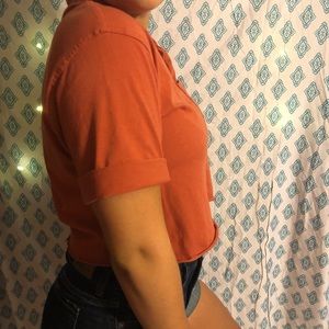 Vintage Polo crop top